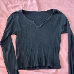 Brandy Melville black Long Sleeve Top